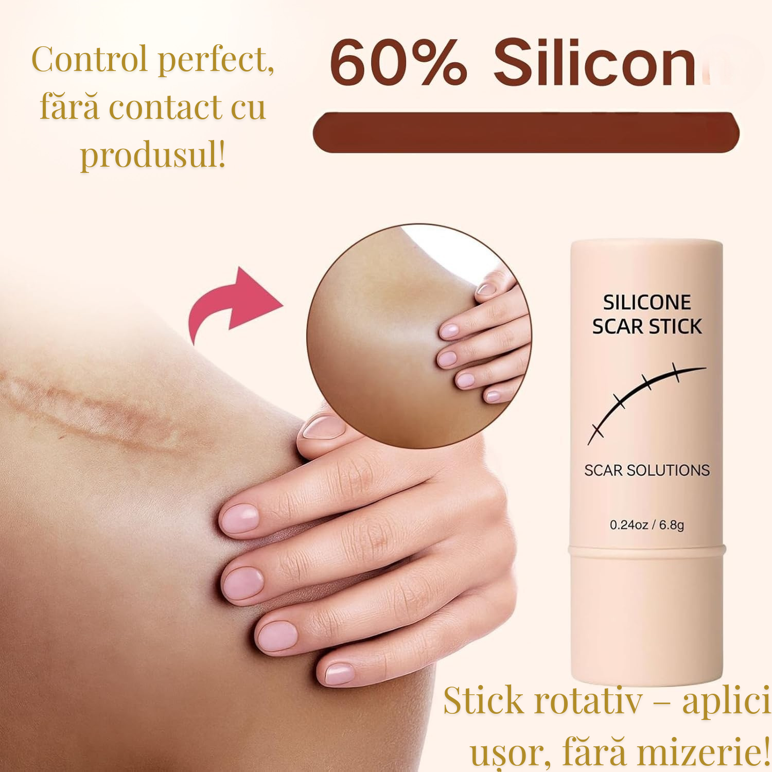 Stick-ul Regenerator pentru estomparea imperfecțiunilor