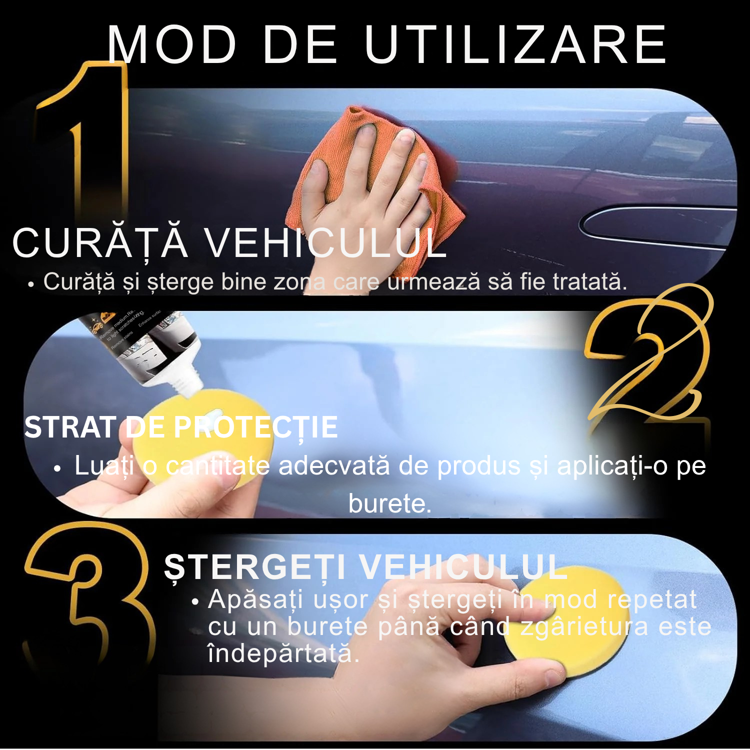 Repară Zgârieturile Auto Rapid