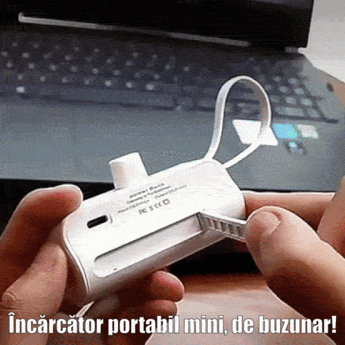 Încărcător Portabil Mini de Buzunar